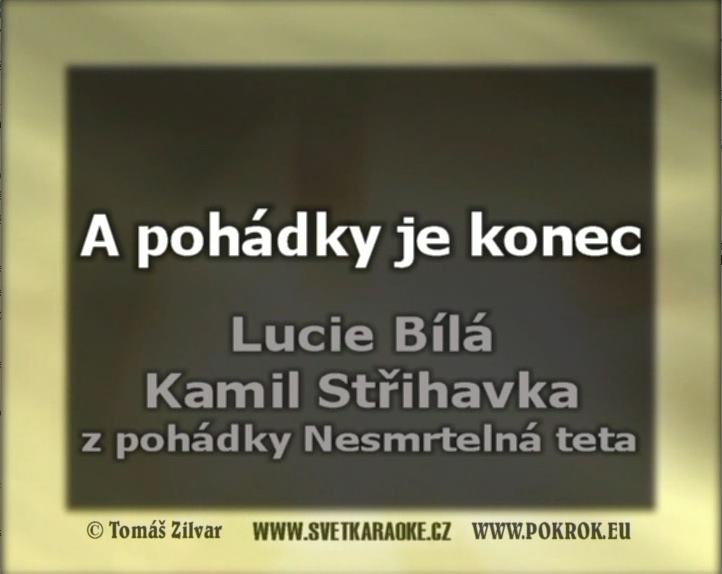 Nae karaoke od pvodnho interpreta Lucie Bl, Kamil Stihavka