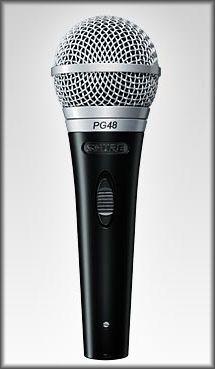 Mikrofon Shure PG 48 QTR (jack)