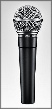 Nhled zbo Mikrofon Shure SM58-SE - Mikrofony