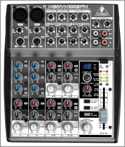 Fotografie Behringer Xenyx 1002FX