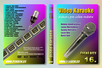Svět karaoke - České hity 16. - DVD