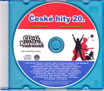 Nhled zbo esk hity 20. (Karaoke CDG bez ML) - CD+G