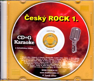 Nhled zbo esk rock 1 (Karaoke CDG s ML) - CD+G