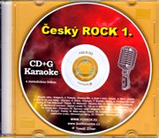 Nhled obalu esk rock 1 (Karaoke CDG bez ML)