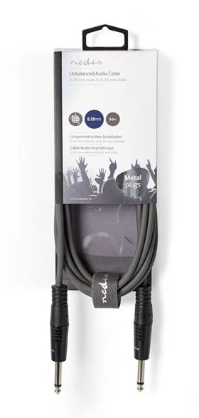 Další obrázek zboží Kabel Jack 3,5mm ST konektor/2x Jack 6,35mm konektor MO 3m NEDIS COTH23200GY50 - Kabely, konektory... Další obrázek zboží Kabel Jack 3,5mm ST konektor/2x Jack 6,35mm konektor MO 3m NEDIS COTH23200GY50 - Kabely, konektory...