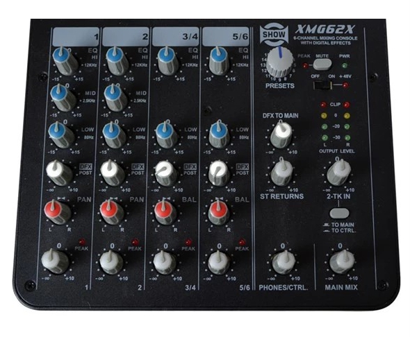 Další obrázek zboží Pult mixážní SHOW XMG-62X - Mixážní pulty Další obrázek zboží Pult mixážní SHOW XMG-62X - Mixážní pulty