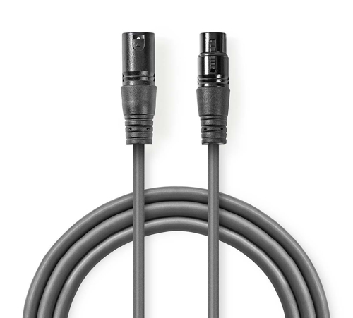 Další obrázek zboží Mikrofonní kabel Nedis COTH15010GY50 5m - Kabely, konektory... Další obrázek zboží Mikrofonní kabel Nedis COTH15010GY50 5m - Kabely, konektory...