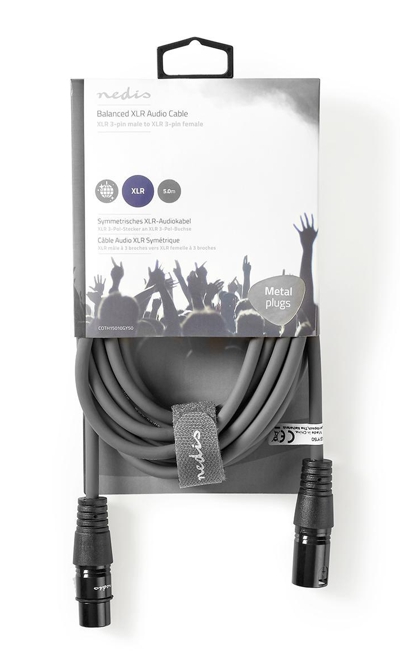 Náhled zboží Mikrofonní kabel Nedis COTH15010GY50 5m - Kabely, konektory... Náhled zboží Mikrofonní kabel Nedis COTH15010GY50 5m - Kabely, konektory...