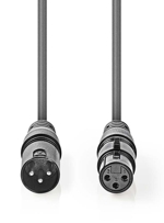 Nhled zbo Mikrofonn kabel Nedis COTH15010GY50 5m
