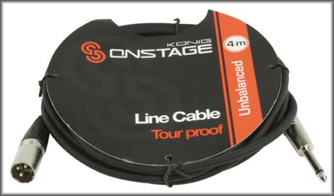 Další obrázek zboží König CBXMJ-4 XLR Monokabel XLR 3-pin (M) - 6,35mm (M) - Kabely, konektory... Další obrázek zboží König CBXMJ-4 XLR Monokabel XLR 3-pin (M) - 6,35mm (M) - Kabely, konektory...