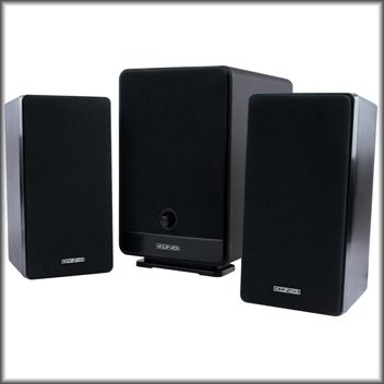 Nhled zbo Aktivn repro 2+1 350W, Knig CMP-SPSW150 - Reproboxy
