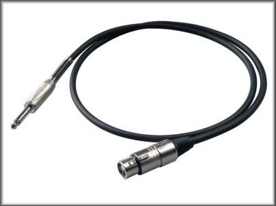 Náhled zboží Mikrofonní kabel PROEL BULK200LU10 XLR/JACK - Kabely, konektory... Náhled zboží Mikrofonní kabel PROEL BULK200LU10 XLR/JACK - Kabely, konektory...