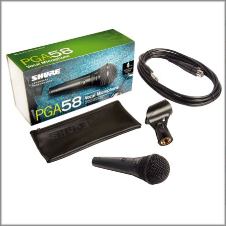 Dal obrzek zbo Mikrofon Shure PGA58-QTR-E - Mikrofony