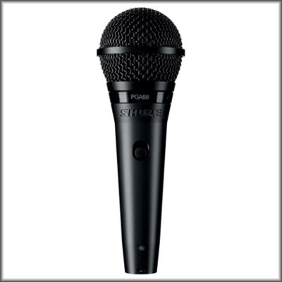 Náhled zboží Mikrofon Shure PGA58-XLR - Mikrofony Náhled zboží Mikrofon Shure PGA58-XLR - Mikrofony