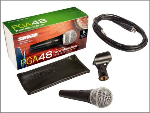Dal�� obr�zek zbo�� Mikrofon Shure PGA48 QTR (jack) - Mikrofony
