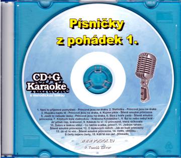 Náhled zboží Písničky z pohádek 1. (Karaoke CDG bez ML) - CD+G