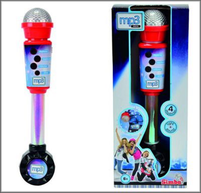 Náhled zboží Elektronický mikrofon 30cm, vstup pro MP3 - Dětský koutek Náhled zboží Elektronický mikrofon 30cm, vstup pro MP3 - Dětský koutek