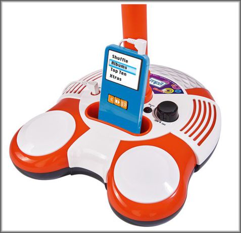 Další obrázek zboží MMW Mikrofon se stojanem, i pro MP3 - Dětský koutek Další obrázek zboží MMW Mikrofon se stojanem, i pro MP3 - Dětský koutek